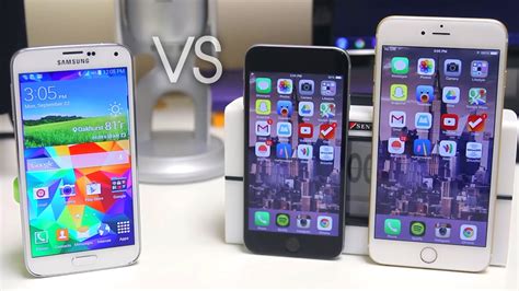 iPhone 6 Plus vs. Samsung Galaxy S5 